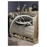 Crate of flex hose
