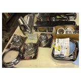 Vintage car parts, Chrome Moroso valve covers ,