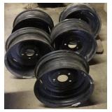 (Qty 5) 15 inch 5 bolt rims
