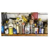 Miscellaneous lubes* cleaners* oil* starting-