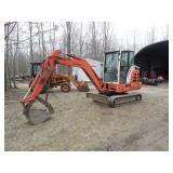 2001 Schaeff HR16 Mini Excavator w/ Machinal thumb,