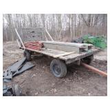 Hay Wagon with back standard