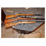 22cal. Marlin ducks unlimited/22cal. Marlin model 60 laminated stock/50 cal Thomson Center muzzleloa
