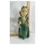 Chalk cinderella figurine