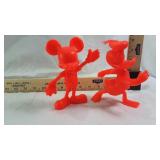 Lot of 2 Mickey Mouse toys