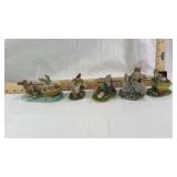 Lot of 5 Charming Tails figurines