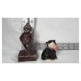 Lot of 2 figurines
