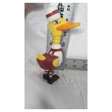 Wooden Duck bobble head toy