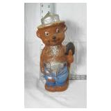 Light weight plastic "Smokey the Bear" figurine