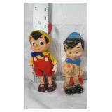 Lot of 2 Walt Disney "Pinocchio" toys