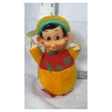 Walt Disney "Pinocchio" rolling bell toy
