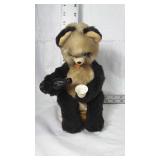 Battery operated soda drinking bear
