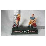 Cast iron hometown battery bank