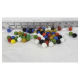 Container of marbles