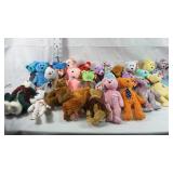 25 various TY Beanie Babies unsearched