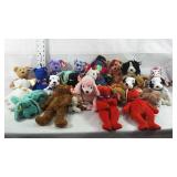 25 various TY Beanie Babies unsearched