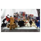 25 various TY Beanie Babies unsearched