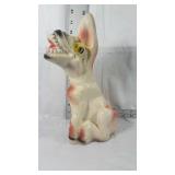Chalk Donkey Figurine