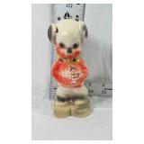 Chalk puppy figurine