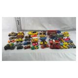 44 Various brands toy cars