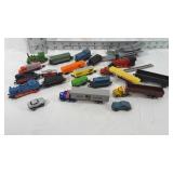 20 Piece Train and Truck set