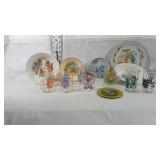 Various animated dishes