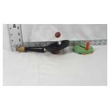 Tin clacker ball noise maker and Crank noise maker