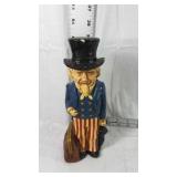 Uncle Sam plastic figurine