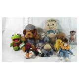 Lot of 11 Various stuffed animals