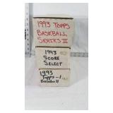 Unopened Various Brands Baseball Cards