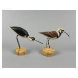 Pr. of Miniature Shorebirds