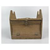 Vintage Wisconsin Gunning Box