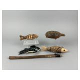 4 John Cross Carvings