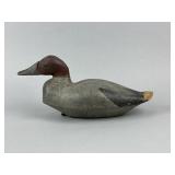Early Ohio Redhead Drake Duck Decoy