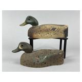 2 Wisconsin Miniature Decoys