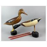 Rare Jim Slack Pr. of Field Mallards