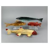 4 Fish Spearing Decoys