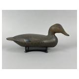 Rare Virgil Lashbrook Black Duck Decoy