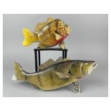 2 Dave Kober Fish Spearing Decoys