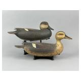 Bob White Pr. of Gadwall Duck Decoys