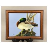 Mallard Painting on Board