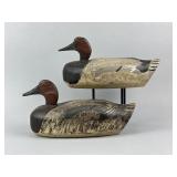 Ted Thyrion Pr. of Canvasback Duck Decoys