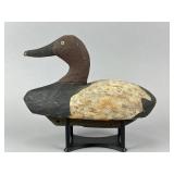 Delta Marsh Canvasback Drake Duck Decoy