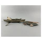 Bob Miller Miniature Duck Boats & Decoys