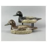 Leo "Bud" Haber Pr. of Bluebill Duck Decoys