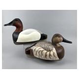 Bud Shell Pr of Oversized Canvasbacks