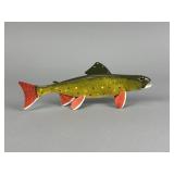 Carl Christiansen Brook Trout Spearing Decoy