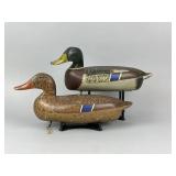 John Fischer Pr. of Mallard Duck Decoys
