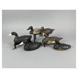 6 Ron Koch Miniature Decoys