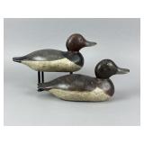 Mason Pr. of Redhead Duck Decoys